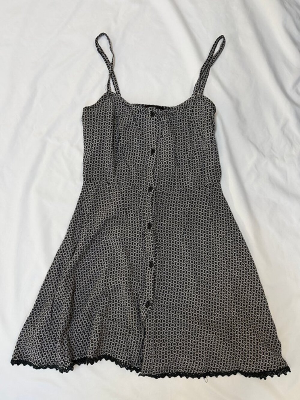 ally Floral Print Mini Sundress | Size 4